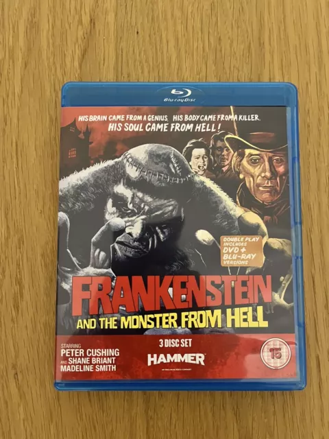 Frankenstein And The Monster From Hell - Blu Ray Hammer Horror UK Release