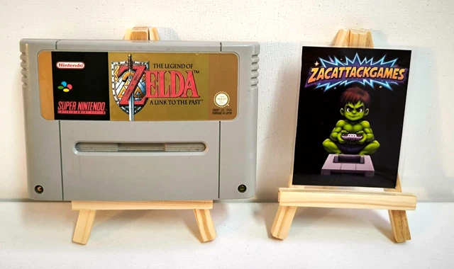 The Legend of Zelda: A Link to the Past boxed SNES game (PAL) - Repro