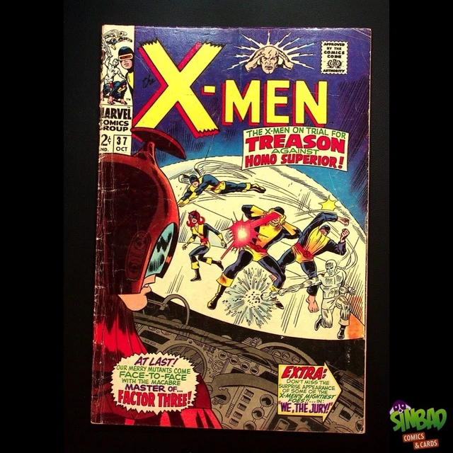 Uncanny X-Men, Vol. 1 37A 1st app. Mutant Master