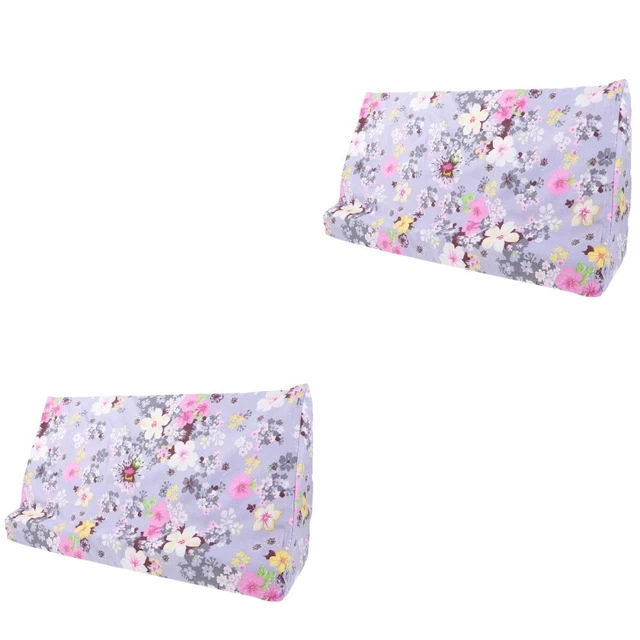 2 pezzi cuscino con cunei in schiuma cuscini triangolari imbottitura con cuneo