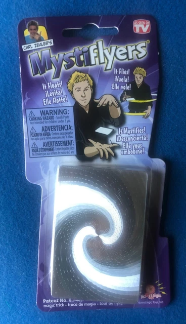 Magic Trick Floating, Levitating Card Mystiflyers New In Package Magic Trick Floating, Levitating Card Mystiflyers New In Package