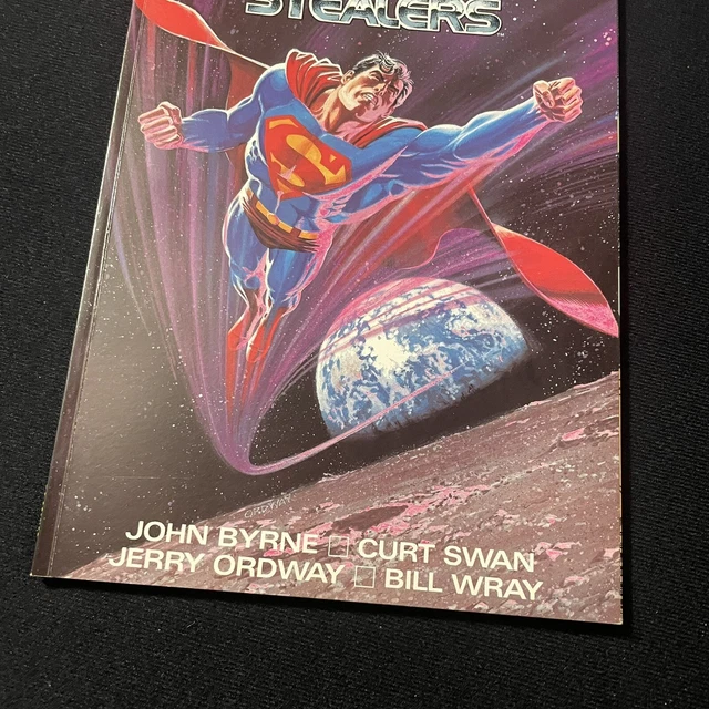 Superman The Earth Stealers DC Comics VG John Byrne Curt Swan Vintage 1988 3