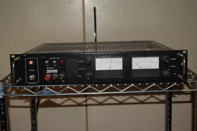 Sorensen Srl 40-6 Dc Power Supply  (Qc38)