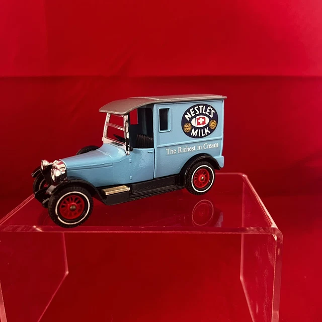 MATCHBOX 1912 FORD modèle T Nestles fourgonnette MIlk modèle rare sans boîte Tatty EUR 25,26