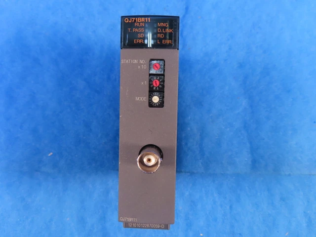 Mitsubishi Data Link Qj71Br11 Melsec-Q 5Vdc 0.75A 90Day Warranty