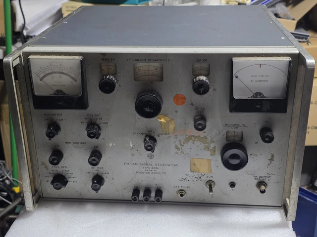 BOONTON FM-AM SIGNAL Generator Type 202H - Untested $99.99 - PicClick