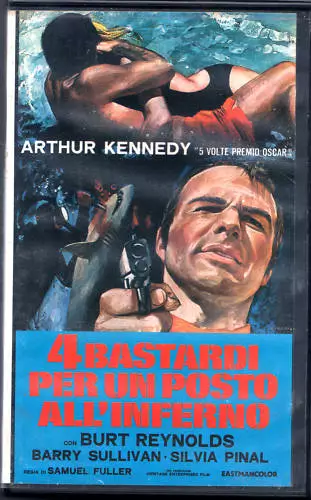4 BASTARDI PER UN POSTO ALL'INFERNO (1969) VHS Mitel Video