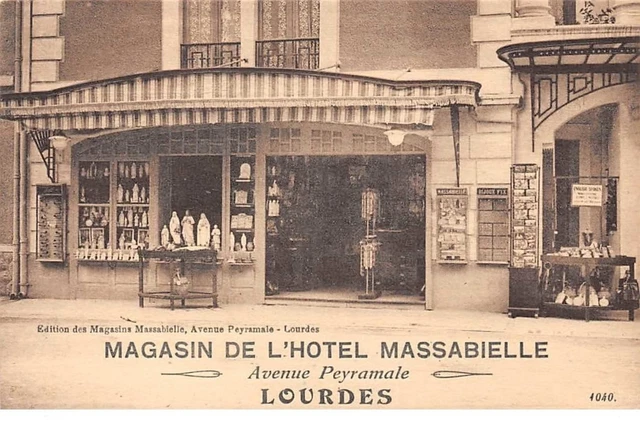 65. n° 103802 .lourdes .magasin de l hotel massabielle .avenus peyramale .