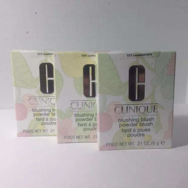 CLINIQUE Blushing Blush Powder Blush   Full Size (Choose  Color)  BNIB