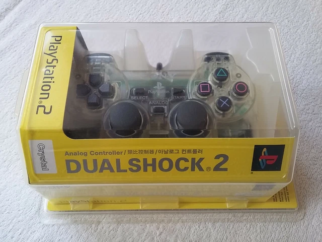 PS2 SEALED CRYSTAL DualShock 2 analog controller PS PS1 PS3