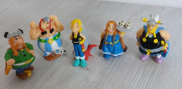 Rare Lot De Mini Figurine Asterix et Obélix