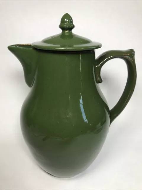 Antike Lovatts Langley Denby Steinzeug bleifreie Glasur Krug Art Deco