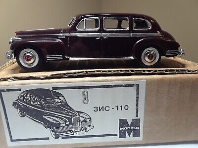 1/43 Zis 110 1946 Soviet Made In Ussr Rusian Car M Models 3Nc Mib Hand Made 