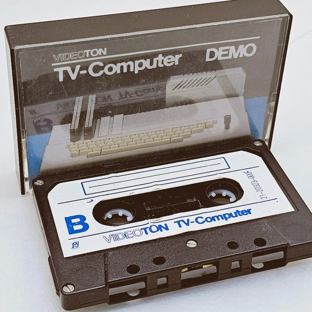 VINTAGE RETRO HUNGARY computer video game cassette 1980s f commodore
