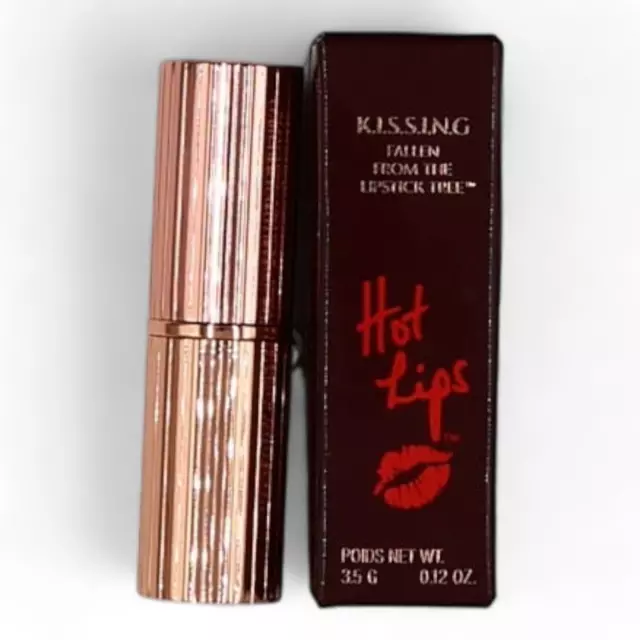 Charlotte Tilbury Hot Lips Kissing Fallen From The Lipstick Tree Kim KW 0.12 oz