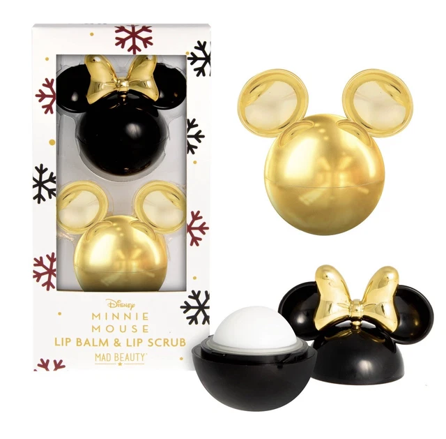 Disney Minnie Burgundy Mickey Lip Duo NEW