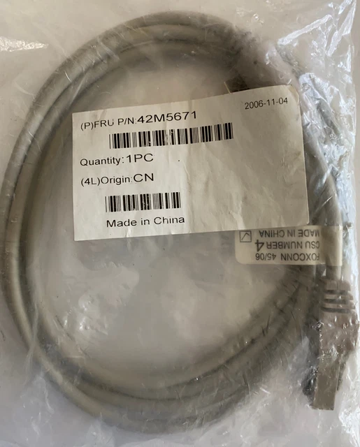 Ibm Toshiba Pos 12V Powered Usb #4 Display Cable 42M5671