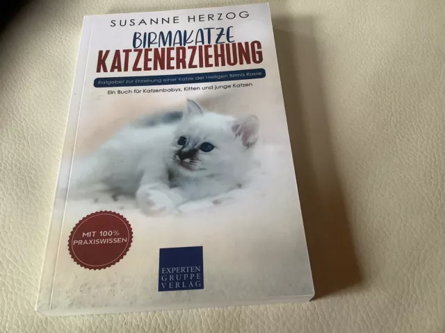 Buch Birmakatze „Katzenerziehung“ von Susanne Herzog