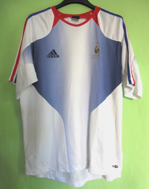 Maillot vintage 2000 - Equipe de France - Zidane #10 (M) - Back To The