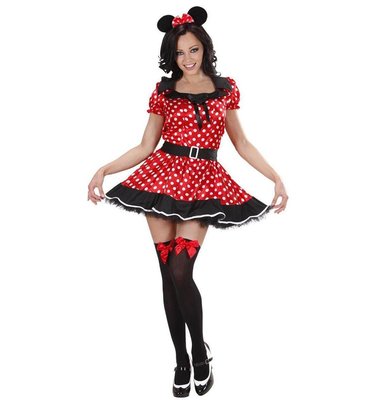 Guirca COSTUME CARNEVALE TOPOLINA RATONCITA ADULTA VESTITO GUIRCA DONNA 