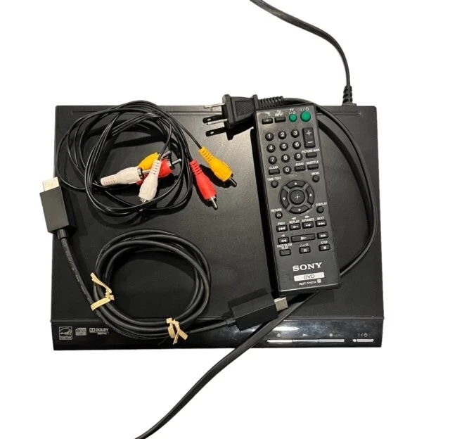 SONY DVPSR510H DVD Player, with HDMI port (Upscaling) W/ Remote & HDMI