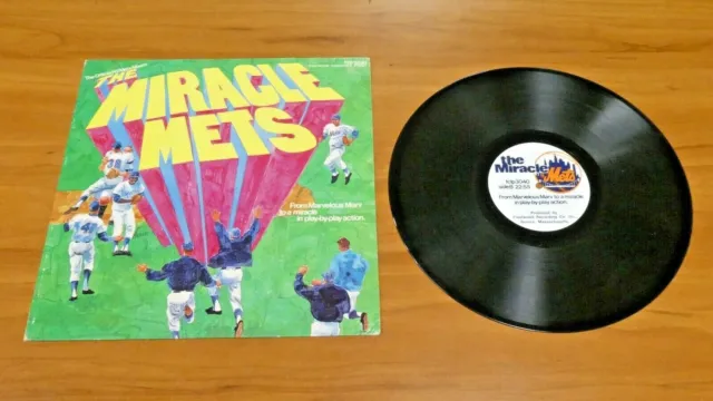 The Miracle Mets The Official New York Mets Album Record Vinyl