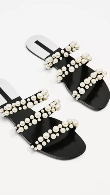 Pearl slides hot sale zara