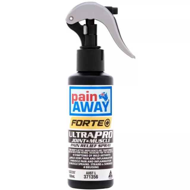 Pain Away Forte Ultra Pro Joint & Muscle Spray 100mL Mild Arthritis Forte+