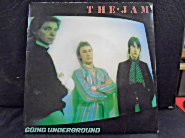 THE JAM " GOING UNDERGROUND " Or. UK POLYDOR  EX+ COND. IN PIC SL.