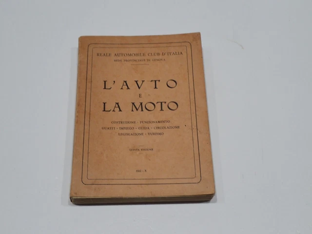 Distinctif Original D'époque - Reale Moto Club D'Italia - C. Paccagnini Milano