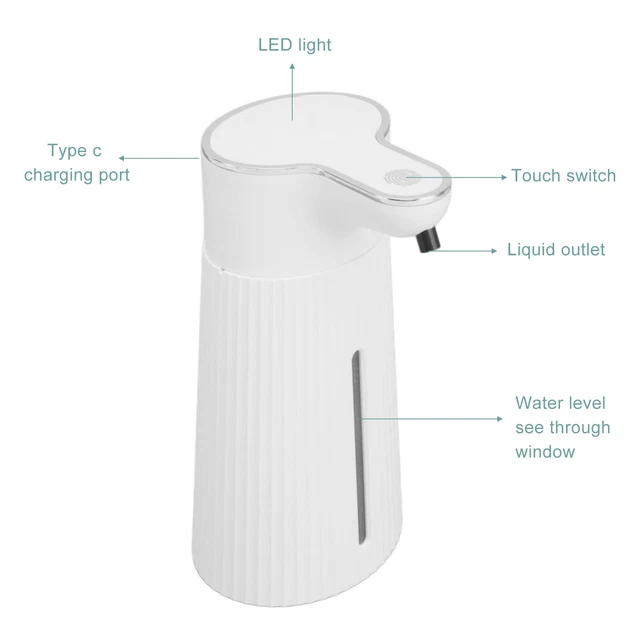 (Liquid Drops Model)Smart Dispenser Wall Mounted Automatic Environmentally