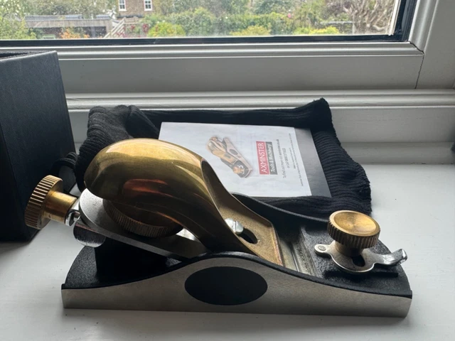 Block Plane Rider AXMINSTER RIDER 9 1/2 Deluxe Block Plane - Boxed, hardly used £42.00 ...