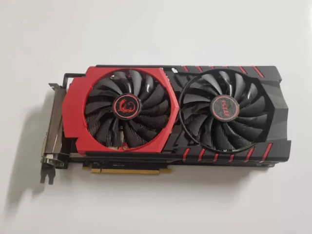 MSI AMD Radeon R9 390X GPU 8GB VRAM Graphics Card PC Gaming