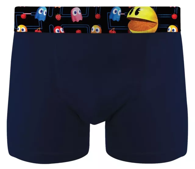 Boxer No Publik Featuring Pacman Homme Confort et Fantaisie en Coton -Assortime