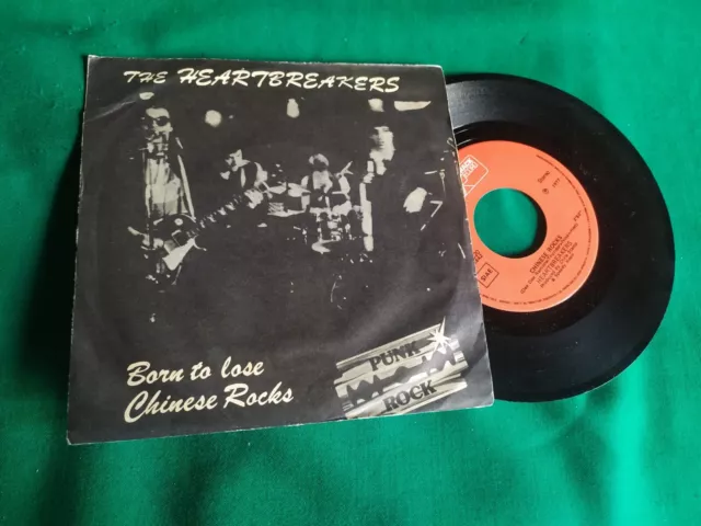The Heartbreakers - Born To Lose - 45 Giri 7" - Italy - 1977 - Track Records