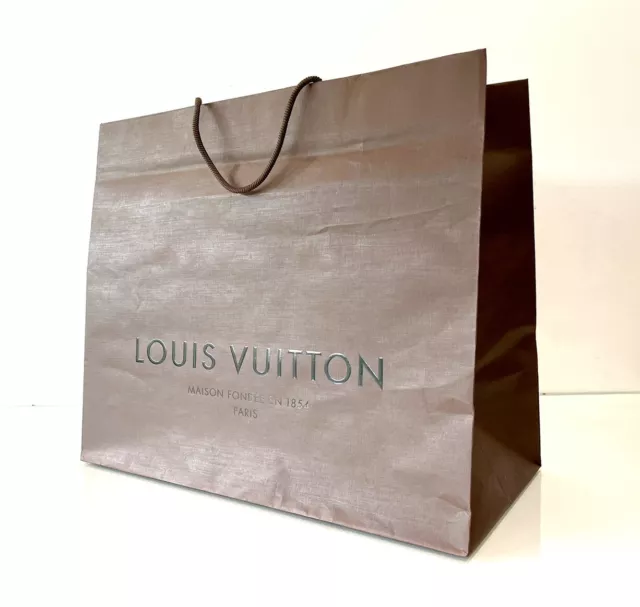 Louis Vuitton Carta LV Borsa regalo vettore marrone - extra large - 70x28x49 cm 3