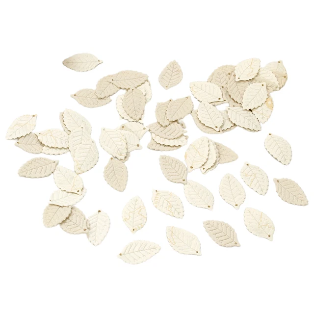 100pcs Fabric Leaves Clear Texture Reusable Multi-functional Wedding Holiday