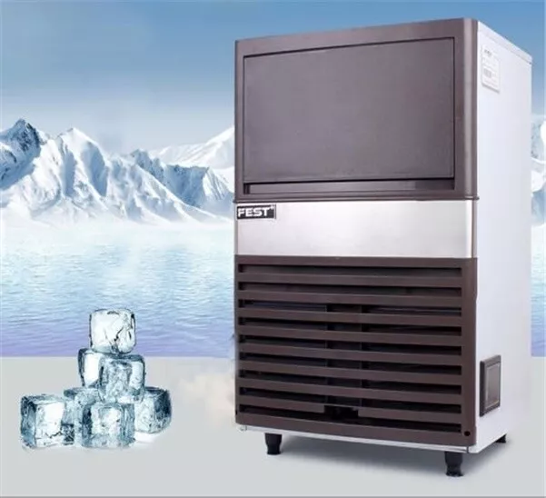 Commercial Ice Maker 55KG/24H 220V For Bar Ice Making Machine Auto Clear Cube bf