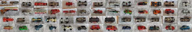 Lot Majorette Années 70-80 – Miniatures Métal France – Sans Norev Ni Matchbox
