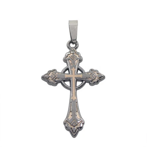 Collier Crucifix En Titane Pour Homme Ou Femme - Croix Catholique - Neuf Sans Emballage