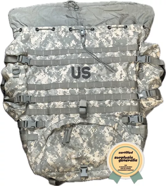 MOLLE II Large Rucksack! Complete Gen2 Field Pack Set w/ Straps, Frame, Pouches!