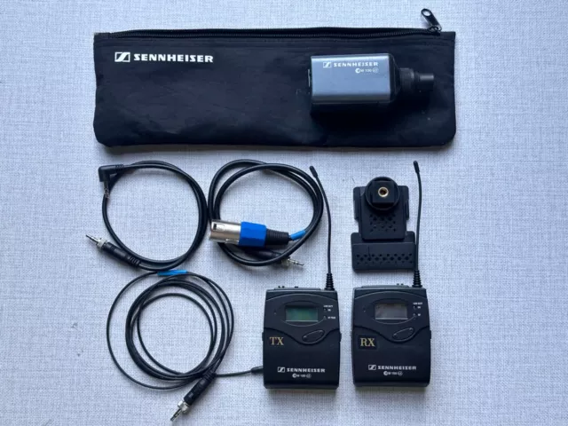 Sennheiser EW100 G3 Wireless Lavalier Kit + MKE 2 Gold (Range G legal frequency)
