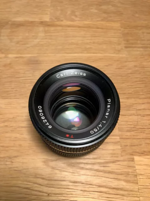 Carl Zeiss Contax Planar 1,4/50 T* Contax/Yashica C/Y 50mm 1.4