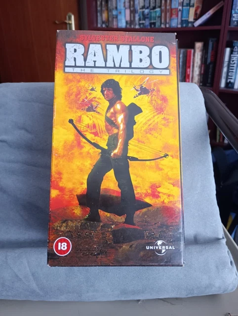 RAMBO TRILOGY VHS box set, never watched. £5.92 - PicClick UK