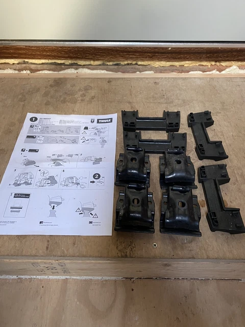 Kit Fissaggio Thule Flush Rail 6007 - Per Barre Portabagagli Su Auto Con Profili Integrati - Foto 11