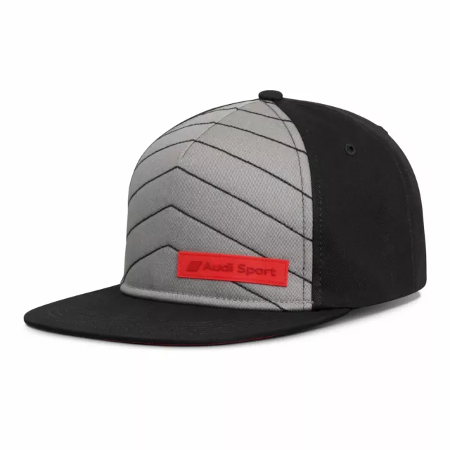 Audi Sport Snapback Cap schwarz/grau Basecap Cap Kappe Baseballkappe 3132102300