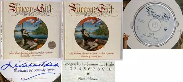 Julie Andrews, Emma Walton Hamilton / Simeon's Gift Signed 1st Edition #0105538