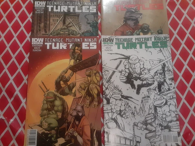 Teenage Mutant Ninja Turtles TMNT IDW comic Lot 1,2,3,4 2011