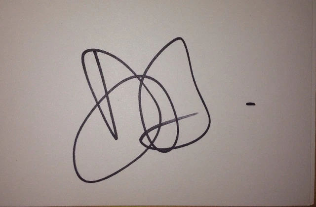 David Baddiel Signed 6X4 White Card Comedian & Tv Presenter Three Lions In Black
