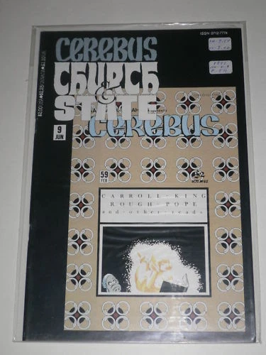 Cerebus Church & State #9 VF Aardvark Vanaheim June Jun 1991
